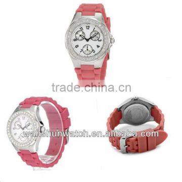 three imitate hands ladies silicone watch with existing silicone molds