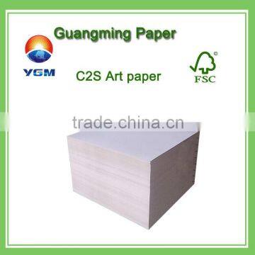 128gsm C2S glossy art paper couche paper