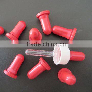 medical rubber dropper bulb for glass dropper with CE&ISO certificate