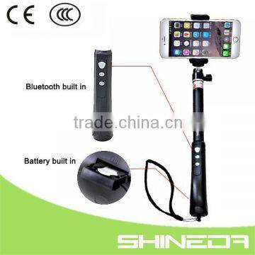 Shineda Amazon FBA service aluminum alloy SD-165 selfie camera stick bluetooth