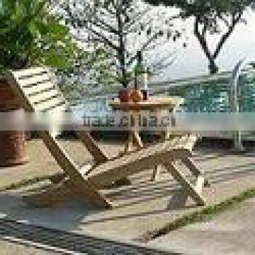 Teak Garden and Outdoor Furniture: Teak Bromo Relax Chair