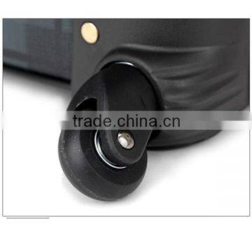 14 Inch , 4 Wheels , Soft PVC Case , Nylon Zipper Trolley Travel Luggage Bag photo-6