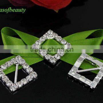 wholesale rectangle western rhinestone bag buckle