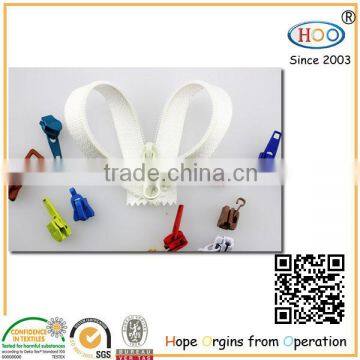 3# 5# 8# Nylon close end and open end two way invisible zipper
