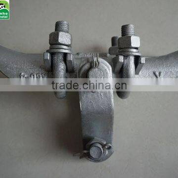 Overhead power line accessories high strength suspension clamps