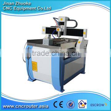 4 Axis DSP Control Desktop CNC Router 6090 For Metal Wood Engraving With 2200W DSP Handle Control 600*900MM