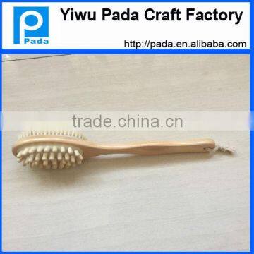 Natural Bristle Bath & Shower Body Scrub Brush for Exfoliating Dry Brushing and Anti Cellulite Reducing Massager Treatment With Quality Choice photo-6