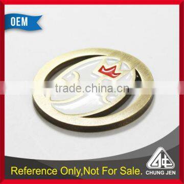 Customized oem metal soft cloisonne market shopping cart trolley token coin