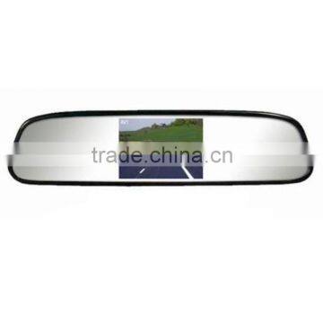 Best Performance Car RearView Mirror Camera DVR with 4.3 inch Digital TFT LCD Screen