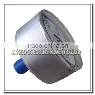 High Quality 2.5 Inch Stainless Steel Brass Internal Vacuum Pressure Guage With Back Mounting Quality Choice photo-3