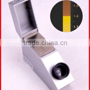 CZ prism refractometer for gem testing