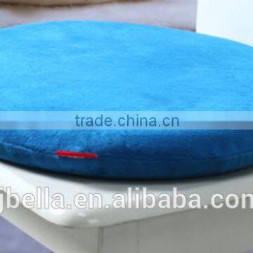 Round Shape Memory Foam Seat Cushion Pad -Blue