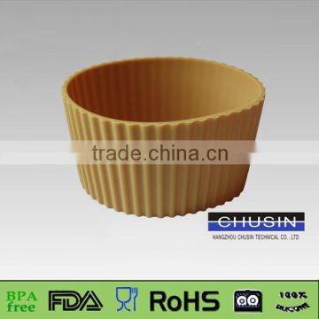 Bpa Free and Reusable Silicone Coffee Cup Sleeves photo-3
