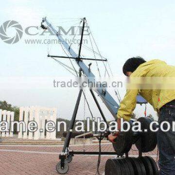 32.8ft Pan Tilt Head 5 kilo Camera Crane Jib Arm Jibs Video 7 inch H DMI Monitor Kit