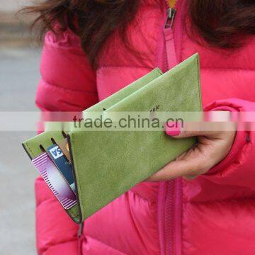 New Design Solid Color Multiple Wallet Card Holder