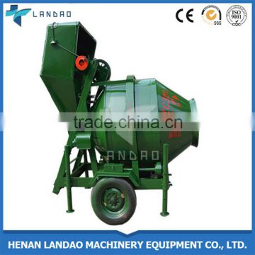 China JZC 350 Small Portable Concrete Mixer With Pump