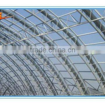 China Drawing Design Steel  Structure Construction Prefabricated Truss Roofing