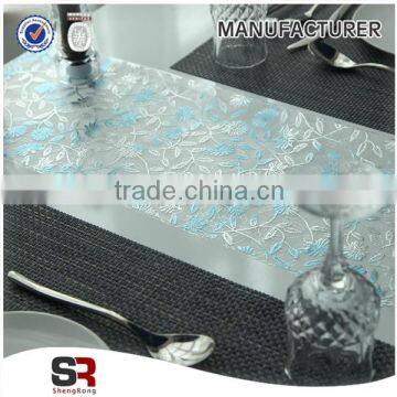 printing Organza table runner