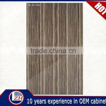 E1 E2 waterproof mdf board cabinet board uv wood grain mdf board malaysia