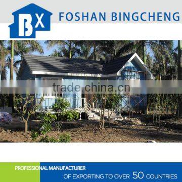 Огнеупорная вилла с идеальным соединением и мобильной конструкцией