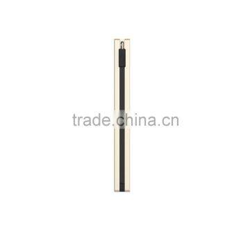 Built in Cable 10000mah Intelligent Metal Case Power Bank