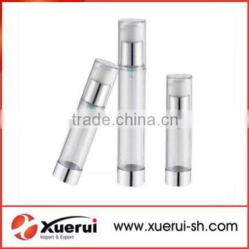 15ml,30ml PP plastic cosmetic airless pump bottle