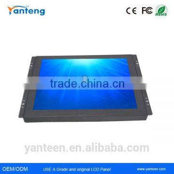 Metal casing 10.4inch open frame LCD CCTV monitor with BNC AV interface