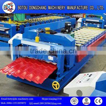 Glazed Porcelain Tiles Cold Roll Forming Machine