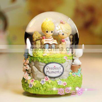 top quality Children snow globe memories Easter gift