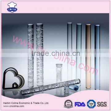 Rose and Heart Shape Fondant Cake Engraved Acrylic Rollin Pin photo-3