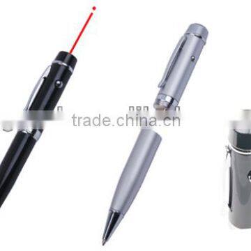 USB flash drive laser pointer ball pen,pen usb with laser point