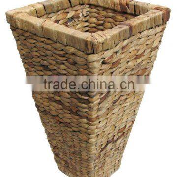 Water Hyacinth Woven Flower Vase