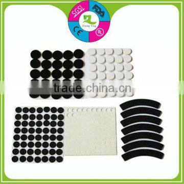 Different shape adhesive flexible silicone rubber button pad