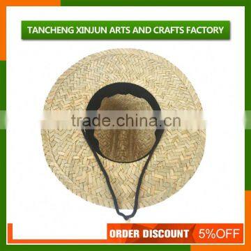 Modern Wide Brim Cowboy Straw Hat photo-4