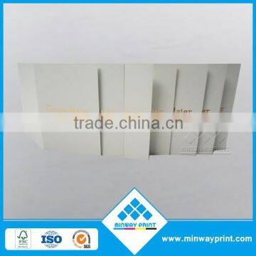 2014 Greeting Card Thanks Card Invitational Card Wedding Invitational Card With Custom Design Rose Foil/ Hot Stamping photo-4