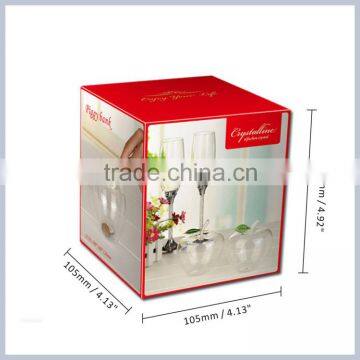 3D Gold Foil Stem Piggy Bank Tansparent Apple Money Box