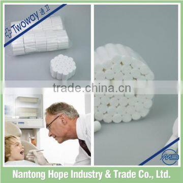 absorbent dental cotton roll for dentist