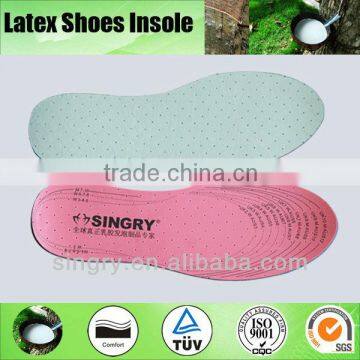 6mm Red environmental latex foam insole