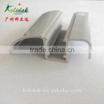Gray Plastic Profile Products Extrusion photo-2