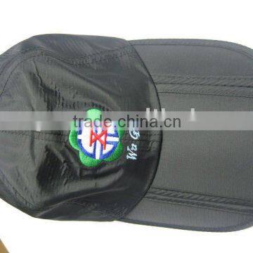 High quality 6 panels waterproof foldable cap hat