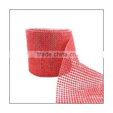 Diamond Mesh Wrap Roll Rhinestone Ribbon Wedding Cake Decor photo-6