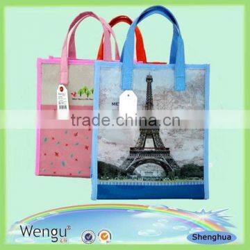 New new style handle pp woven bag & PP woven gift bag supplier and manufacture