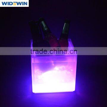 Custom Drink Bucekts Plastic Acrylic Led Ice Bucket