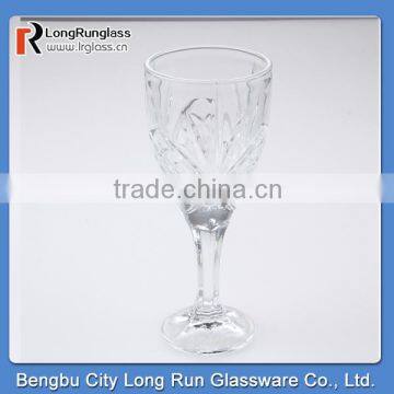 LongRun 240ml elegant shape top sale red wine glass drinking juice glass cup