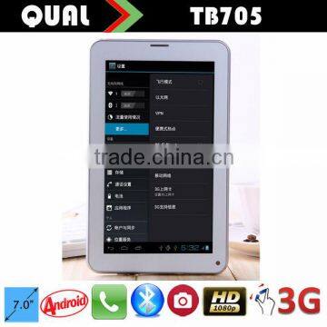 Classic! 7 inch a13 calling tablet pc with voice call Allwinner A13 2g GSM calling function Bluetooth Android 4.0