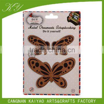 2016Custom Cork sticker for scrapbooking embellishment scrapbooks