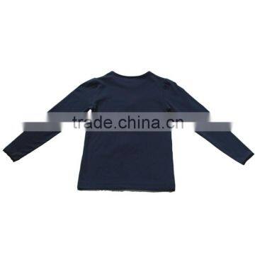 2016 Embroidered T-shirts Girls Long Sleeve Children Cartoon Clothing 03 photo-2