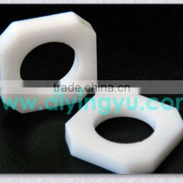 Square Flat White Custom Design Bushes IN POM from China manufacture