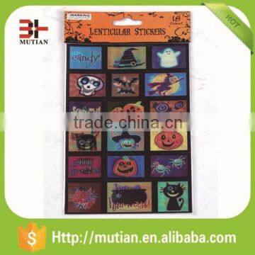 3d lenticular Hallowmas card,3d lenticular sheet