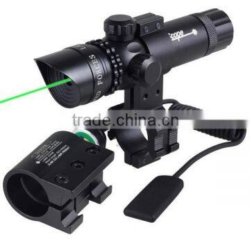 BIJIA Tactical Green Red Mil Dot Laser Sight Scope photo-2